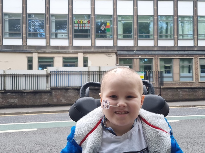 Other image for Family’s £100k pledge for ‘superhero’ Oliver
